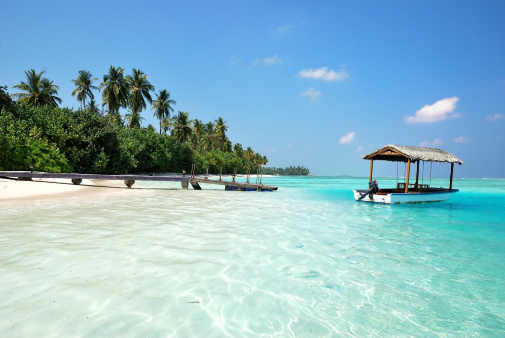 Maldivian beach