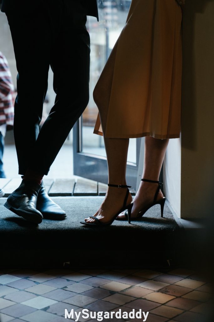 couple dressed for formal location